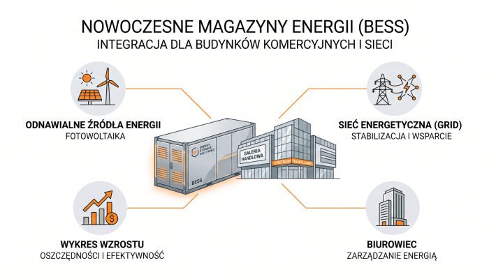 Magazyn energii to nie tylko bateria. To nowe źródło przychodów dla właścicieli nieruchomości. 